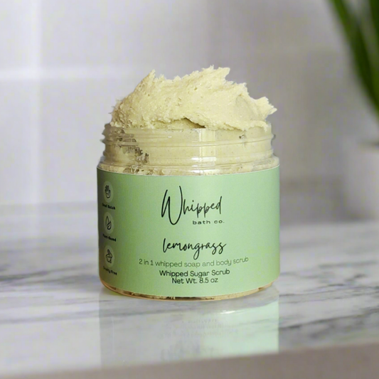 Lemongrass Whipped Sugar Scrub