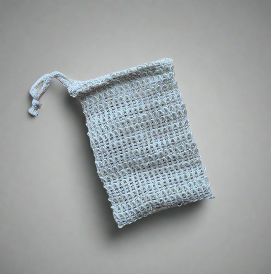 Natural Exfoliating Soap Bag
