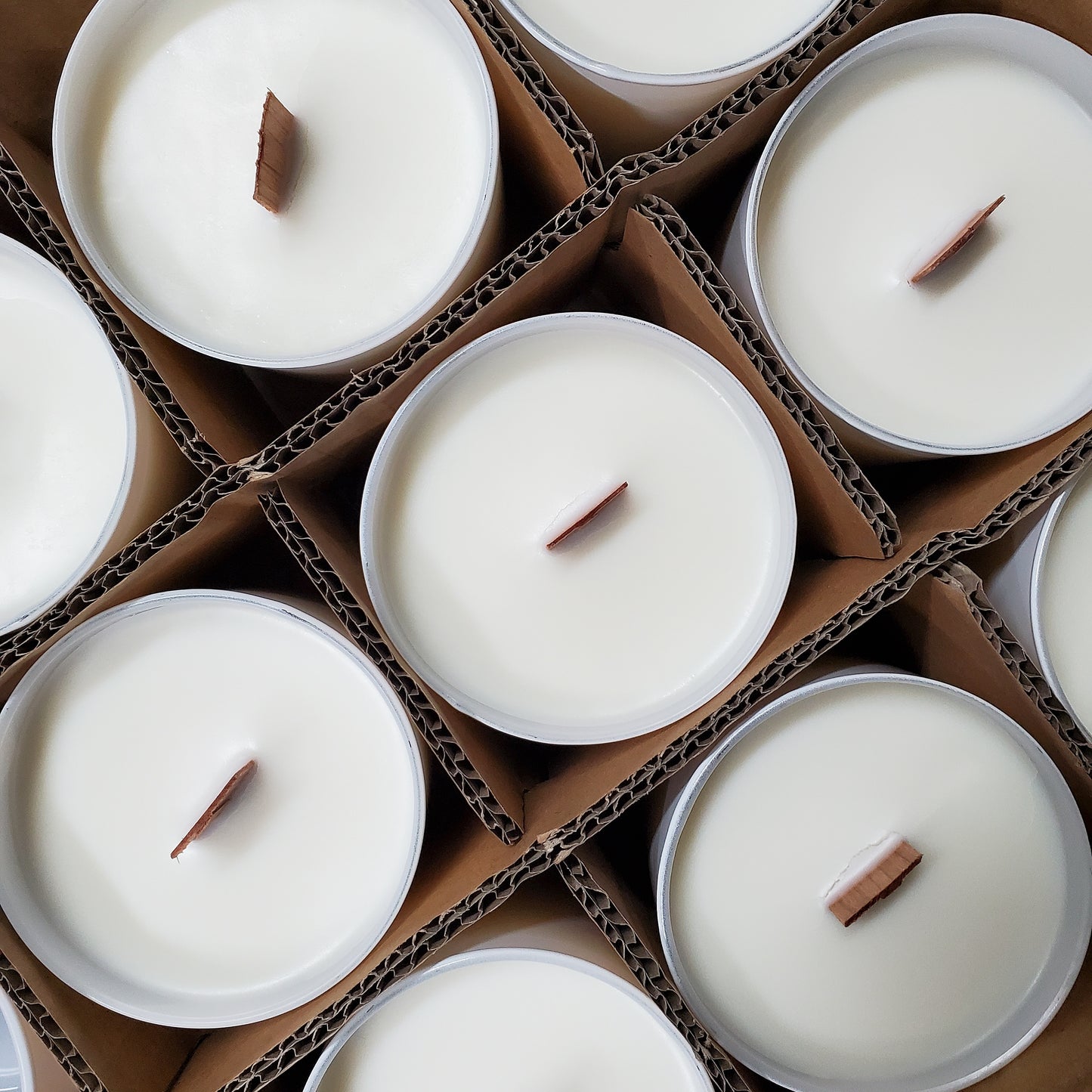 Coconut Soy Candle - Wood Wick