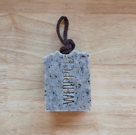 Coffee Scrub Soap On A Rope